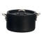 Dolls House Black Stock Pot Large Miniature Cookware Kitchen Accessory 1:12