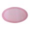 Dolls House Pink Oval Rug Modern Design Miniature 1:12 Scale Accessory Small