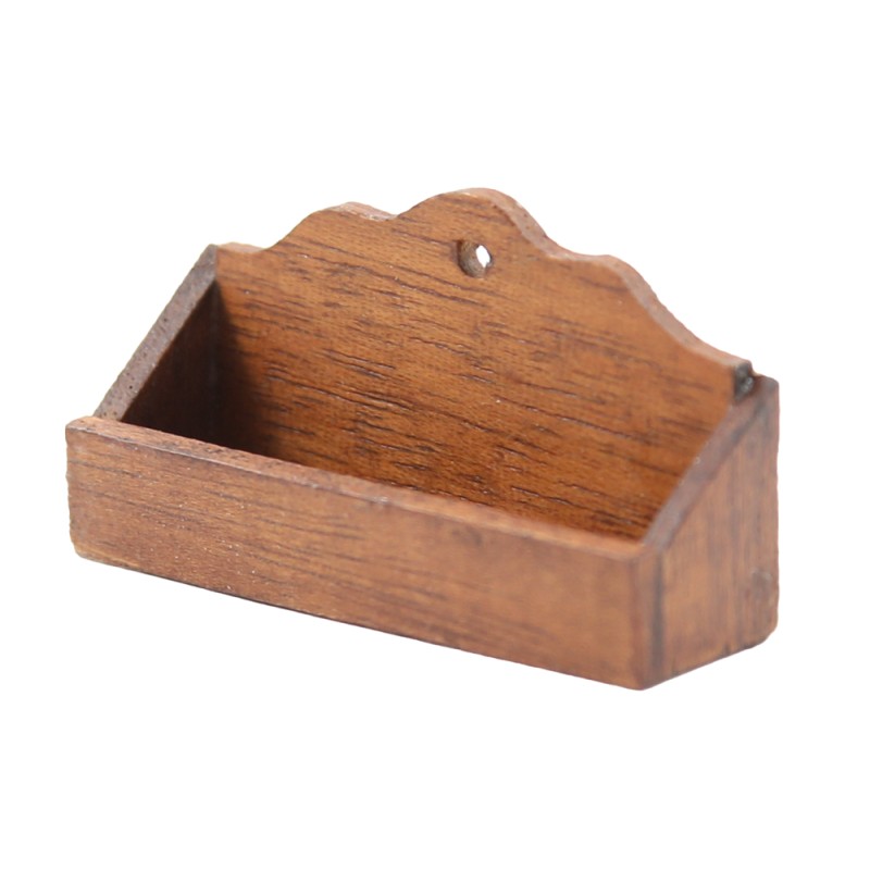 Dolls House Rustic Knife Box Cutlery Container Storage Holder Kitchen Accessory