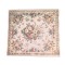 Dolls House Square Area Rug Apricot Blush French Jacquard Carpet Lge