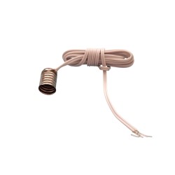 Dolls House Bulb Holder on Wire Screw Base Socket Miniature Electric Accessory