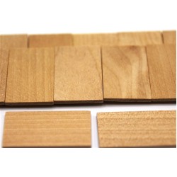Dolls House Cedar Roof Shingles Unfinished Roofing Tiles Pack of 100 Wooden 1:12