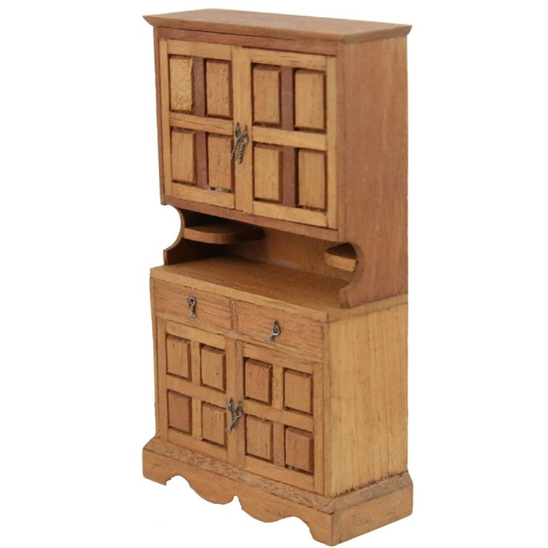 Dolls House Mexican Hacienda Style Dresser Cabinet Cupboard Kitchen Furniture