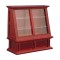 Dolls House Display Cabinet Case Mahogany Shop Fitting Store Furniture Miniature
