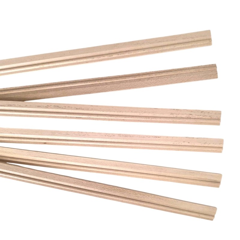 Dolls House Skirting Board 18 x 1/2" Baseboard 457 x 12mm Pack of 6 Dolls House Skirting Board 18 x 1/2" Baseboard 457 x 12mm Pack of 6