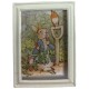 Dolls House Peter Rabbit Beatrix Potter Picture Small White Frame Accessory