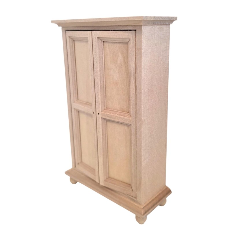 Dolls House Wardrobe Unfinished Bare Wood Dolls House Wardrobe Unfinished Bare Wood