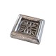 Dolls House Drain Cover Miniature Natural Pewter Rainwater Accessory 1:12 Scale