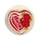 Dolls House Red Heart Shape Be My Valentines Cake Celebration Bakery Accessory