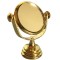 Dolls House Shaving Makeup Mirror Brass Gold Dressing Table Bathroom Accessory