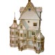 Ashley Gothic Dolls House 1:24 Half Inch Scale Victorian Laser Cut Flat Pack Kit