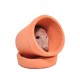 Dolls House Hedgehog in Terracotta Clay Plant Pot Outdoor Garden Pet Accessory
