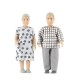 Lundby Dolls House Jamie Grandma & Grandad Elderly Couple Modern People 1:18