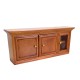 Dolls House Wall Cabinet Walnut Unit Kitchen Furniture Dolls House Wall Cabinet Walnut Unit Kitchen Furniture