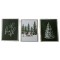 Dolls House Green Christmas Tree Holiday Festive Wall Art Print Pictures 1:12