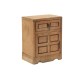 Dolls House Mexican Rustic Bedside Table Nightstand Hacienda Bedroom Furniture