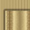 Dolls House Wallpaper Cream Beige Taupe Stripe 1/2in 1:24 Scale Miniature Print