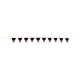 Dolls House American USA Flag Bunting Party Banner Decoration 1:12 Accessory