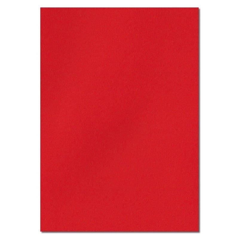 Dolls House Plain Red Wallpaper Flooring Miniature Decorating Material 1:12