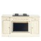 Dolls House White Stove Cooker Unit Kitchen Furniture The Platinum Collection