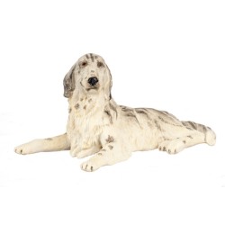 Dolls House 12th scale Resin Standing Spaniel Dog 