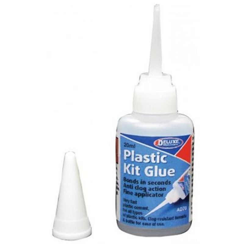 Dolls House Plastic Kit Glue - 20ml - For Quick Adhesive Jobs – Miniature DIY