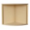 Dolls House Corner Display Room Shadow Box Perspex Front
