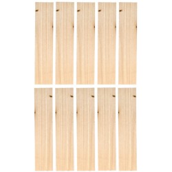 Dolls House Economy Grooved Shutters 1:12  Laser Cut Window Accessory 5 Pairs