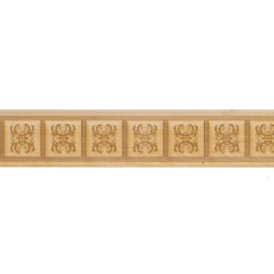 Dolls House Wainscot Interior Paneling Raised Square Centre Pattern Wainscoting