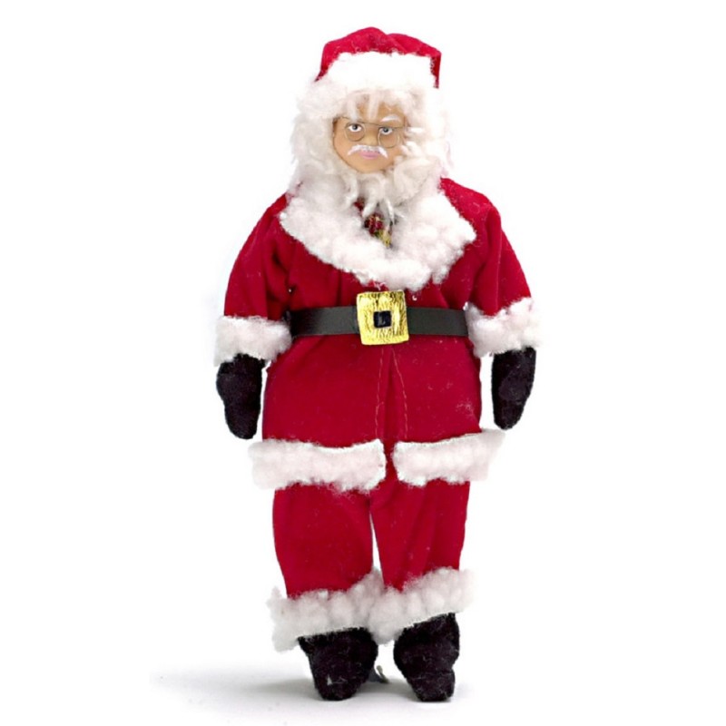 Dolls House Father Christmas Figure Santa Miniature 1:12 Scale People