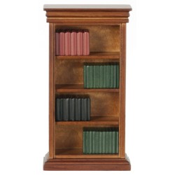 Dollhouse Miniature Furniture Decor Cabinet Shelves Bookcase Golden Pattern P0CA 