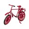 Dolls House Red Metal Bicycle Bike Miniature 1:12 Scale Garden Accessory Small