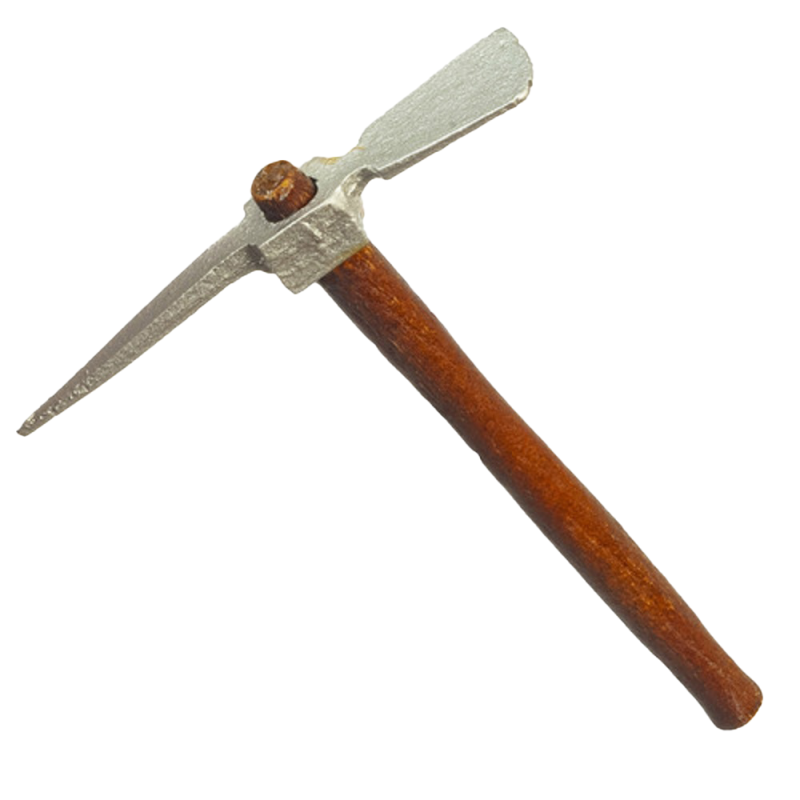 Dolls House Pick Axe Chopping Tool Miniature Pickaxe Garden Shed 1:12 Accessory