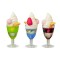 Dolls House Ice Cream Sundaes 1/6 Scale Sweet Shop Confectionery Store Accessory