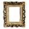 Dolls House Empty Ornate Antique Gold Picture Frame Medium Miniature Accessory