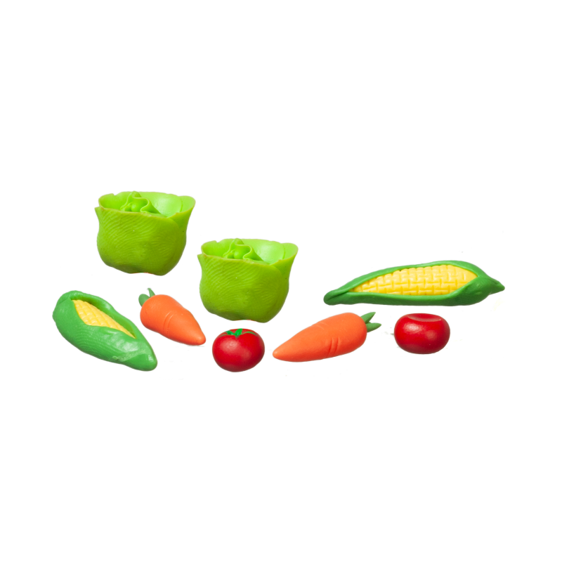 Dolls House Mixed Vegetables Miniature Kitchen Greengrocers Food Shop Accessory