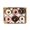 Dolls House 6 Donuts on a Tray Miniature Bakery Shop Cafe Food Accessory 1:12