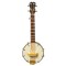 Dolls House Banjo Cream Miniature Music Room School Instrument 1:12 Scale