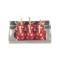 Dolls House Toffee Apples on a Tray Halloween Candy Fun Fair Accessory