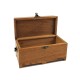 Dolls House Walnut Wedding Blanket Chest Attic Trunk Ottoman 1:12 Scale Dolls House Walnut Wedding Blanket Chest Attic Trunk Ottoman 1:12 Scale