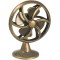 Dolls House Copper Table Fan Antique Miniature Study Work Accessory 1:12 Scale