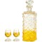 Dolls House Whiskey Liquor Decanter & Glasses Miniature Brandy Pub Accessory
