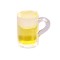 Dolls House Pint of Lager Glass Mug Ale Beer Miniature 1:12 Pub Bar Accessory 