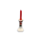 Dolls House Red Candle & Holder Miniature Ornament Dining Room Accessory 1:12