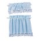 Dolls House Blue Curtain & Pelmet Set on Rails Miniature 1:12 Window Accessory