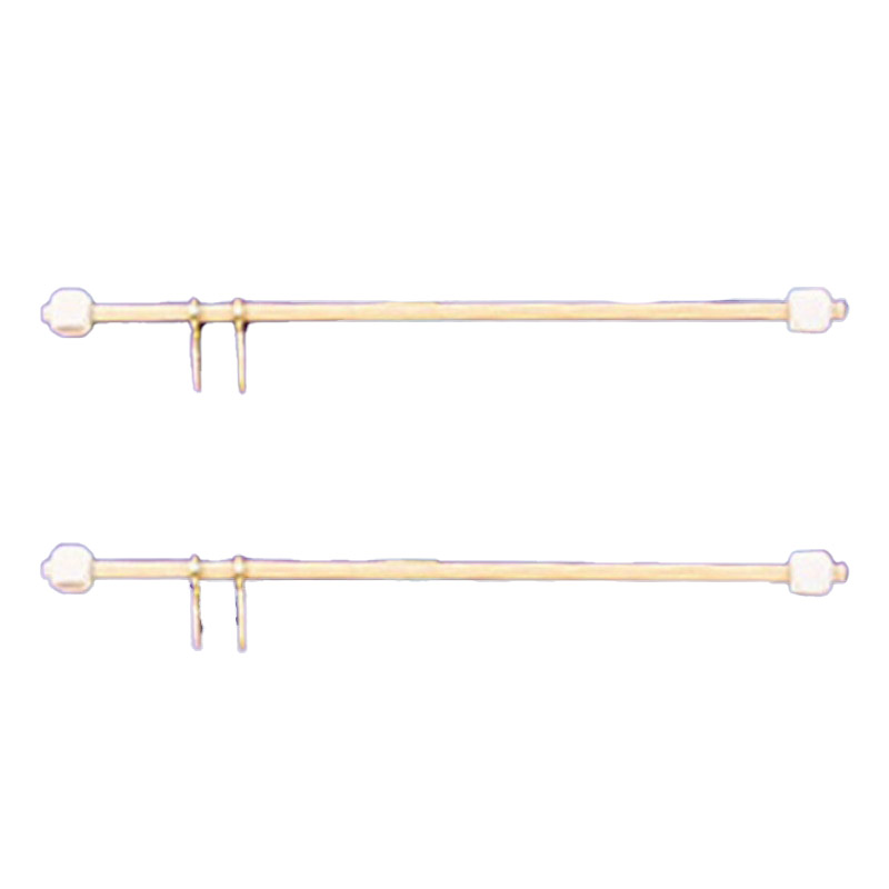 Dolls House 2 Curtain Rods Rails 24cm 9.5" Long Miniature Window Accessory