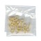 12 Brass Eyes for Dolls House Curtain Rods Miniature 1:12 Window Accessory 2.5mm
