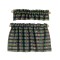 Dolls House Green And Blue Cafe Curtains Miniature Window Accessory