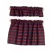 Dolls House Red And Blue Cafe Curtains Miniature Window Accessory