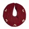 Dolls House Cranberry Christmas Tree Skirt with Bows Decoration 1:12 Accessory
